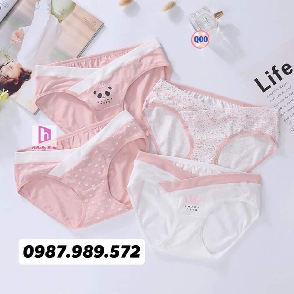 Quần lót bầu cạp chéo cotton cao cấp mịn đẹp k bai xù (CS101 ) lẻ 1 chiếc