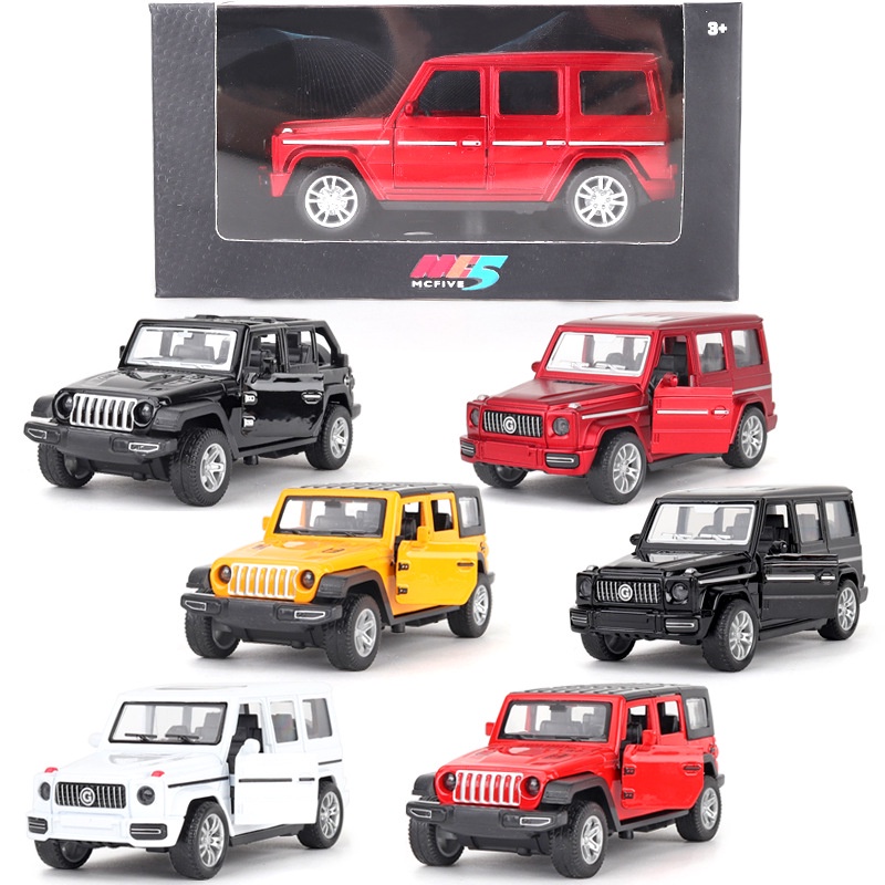 Mô hình xe Jeep, Xe bán tải hợp kim, Xe đồ chơi cho bé