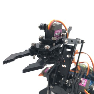 Combo Cánh tay robot Mini Lite sử dụng Servo đen MG90S