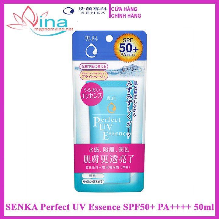 Tinh Chất Chống Nắng SENKA Perfect UV Essence SPF50+ PA++++ 40ml