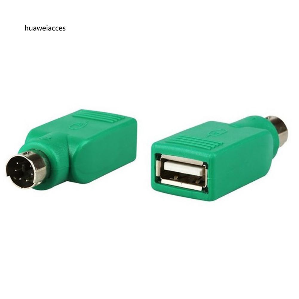 Set 2 đầu nối chuyển đổi USB Female sang Male cho PS2