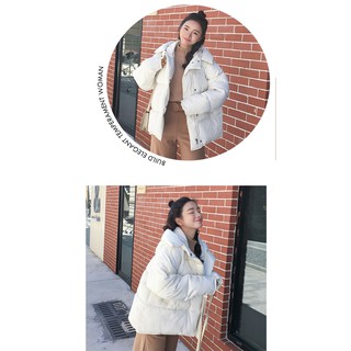 [[ODER]] ÁO PHAO MŨ CHÙM ĐẠI HÀN LOSE COAT  ULZZANG HÀN QUỐC KO