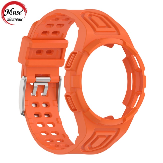 Dây Đeo Thay Thế Bằng Silicon Cho Đồng Hồ Samsung Galaxy Watch4 Classic 46mm