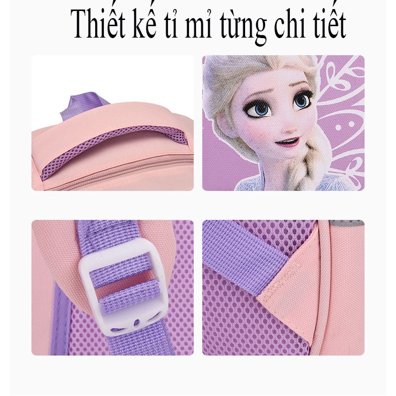 Balo học sinh hình công chúa siêu nhân cho bé gái bé trai đi học cấp 1, cấp 2 từ lớp 3 đến lớp 9, cặp sách học sinh