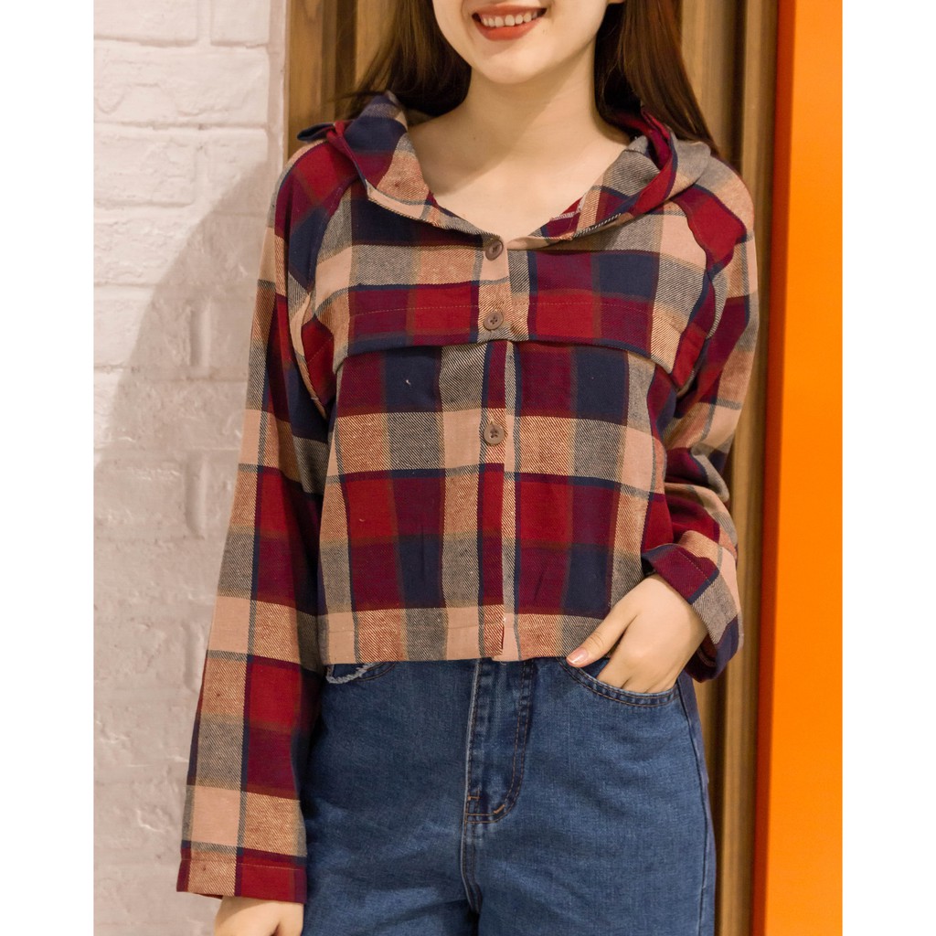 Áo Khoác Form Ngắn  - Có Nón | BigBuy360 - bigbuy360.vn