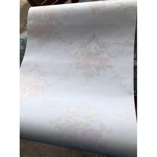 Giấy dán tường thô lụa khổ 53cm *10 mét dán keo sữa mẫu chụp thật