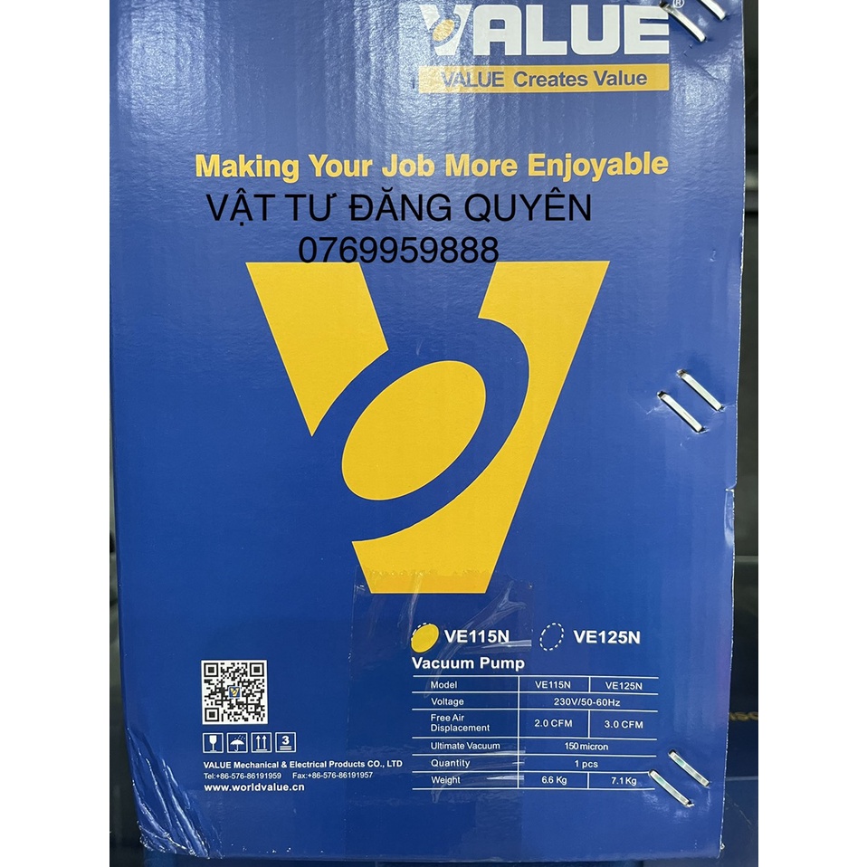 Máy Hút Chân Không Value 1.5 và 2.0 Chính Hãng, Giá Tốt