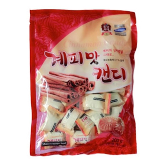 Kẹo Quế Hàn Quốc Cheonnyeoae Food Gói 200g