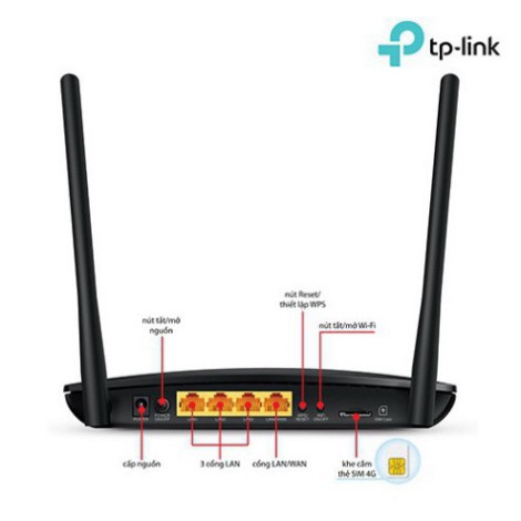 Bộ phát wif TP-Link MR200 tốc độ 300Mbps, phát được 2 băng tần wifi cùng lúc