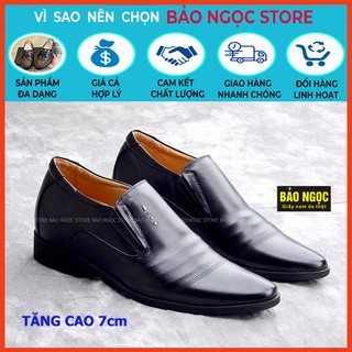 Giày tây nam tăng chiều cao tới 6,5cm✅Chất liệu da bò cao cấp phong cách lịch lãm 🎁 Bảo hành nổ da 24 tháng✅Mã TC2126