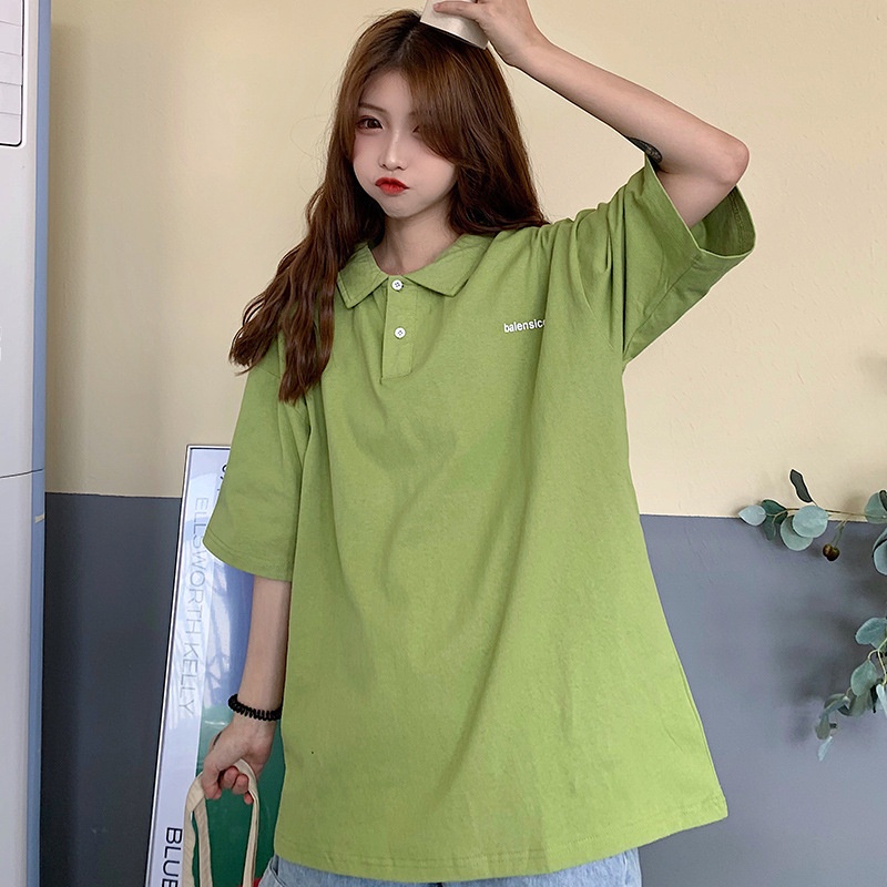 Áo Polo Nam Nữ Basic Nhiều Màu Chất Liệu Cotton, Áo polo lên dáng cực đẹp