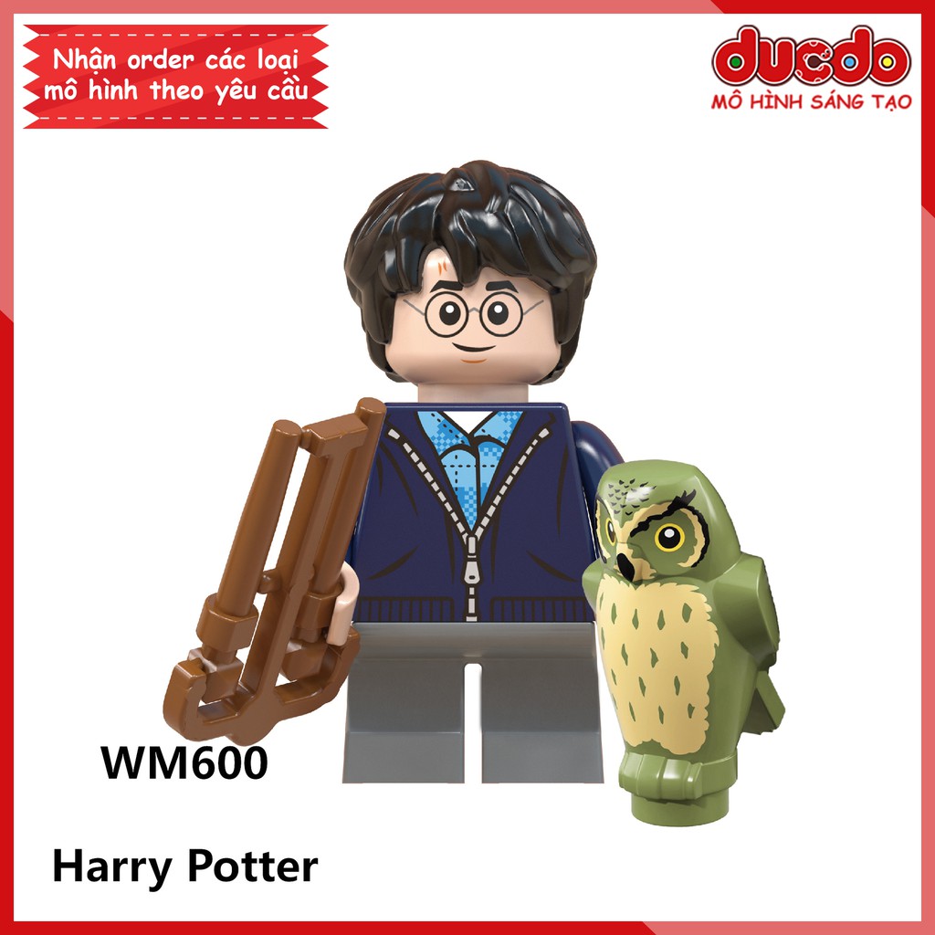 Minifigures các nhân vật trong Harry Potter - Đồ chơi Lắp ghép Xếp hình Mini Mô hình WM 6046