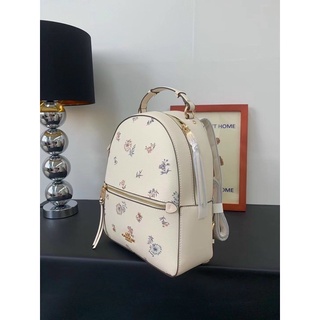 ❤️RẺ NHẤT SHOPEE❤️BA LÔ C0ACH IN HOA DA THẬT