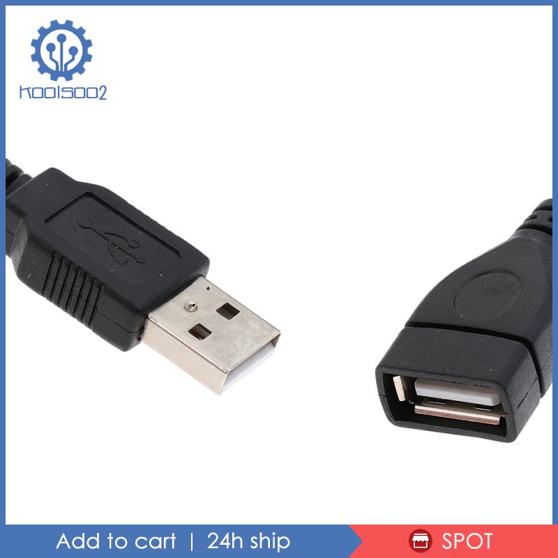 Dây Cáp Nối Dài Koolsoo2 Cổng USB Với Công Tắc Bật / Tắt