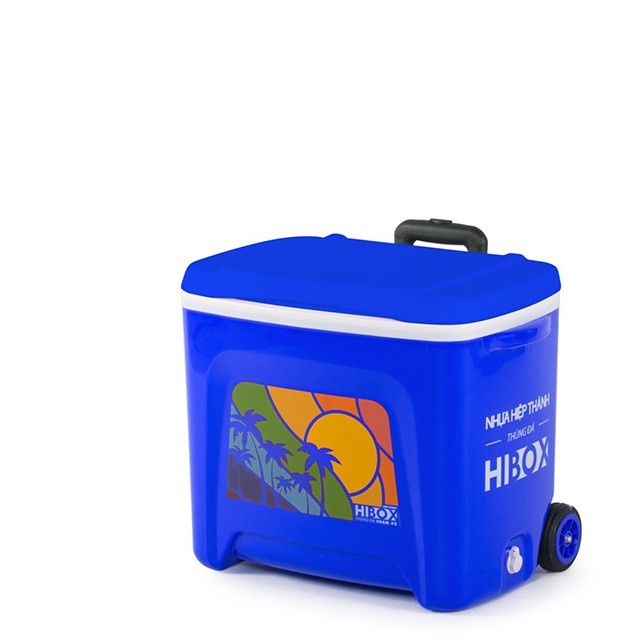 Thùng Đá Du Lịch Hibox 42 lít (42L) Nhựa Hiệp Thành Mẫu mới, Đẹp, Giữ Lạnh Lâu
