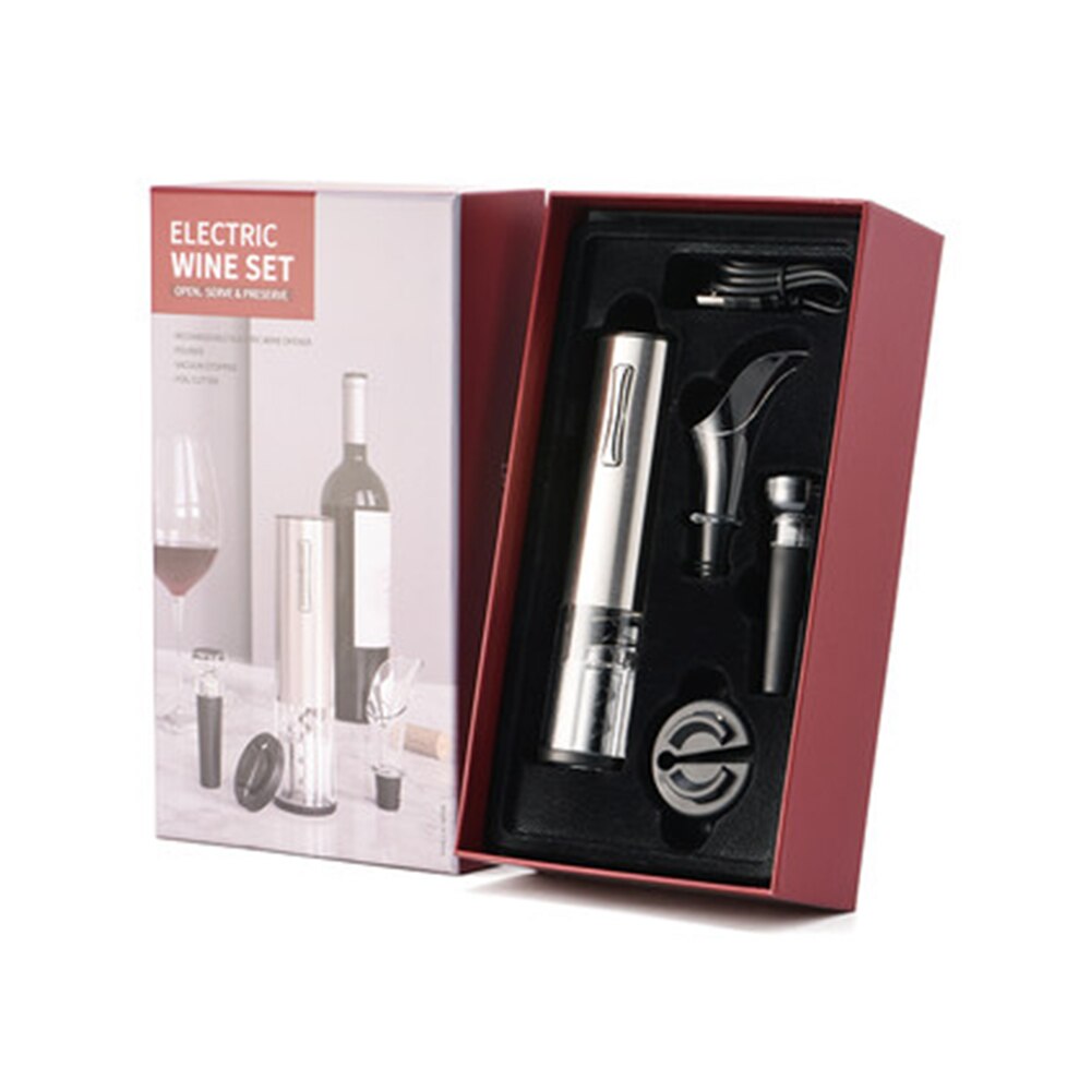 Uareliffe 4 In 1 Red Wine Bottle Opener Set