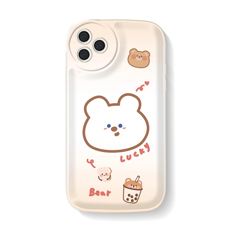Ốp lưng iphone Ốp Điện Thoại Silicon Trong Suốt Chống Sốc In Hình Hoạt Hình Cho iPhone 11 Pro Max 13 Pro Max 12 Pro Max 7Plus xr XS Max Dinuo case