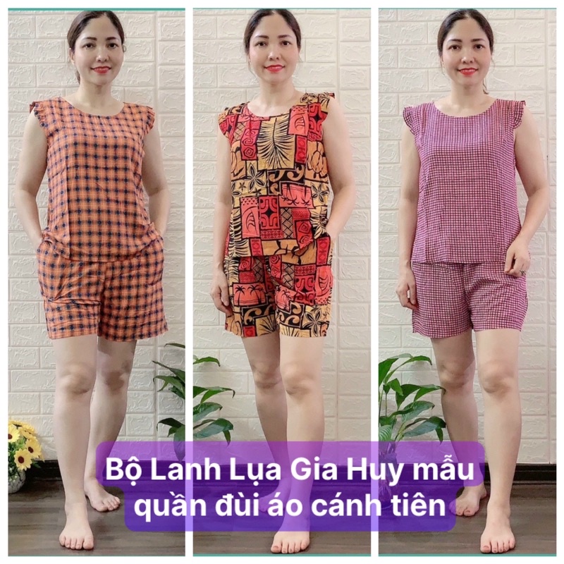 Bộ Lanh ( Tole) Gia Huy Quần Đùi Sát Nách