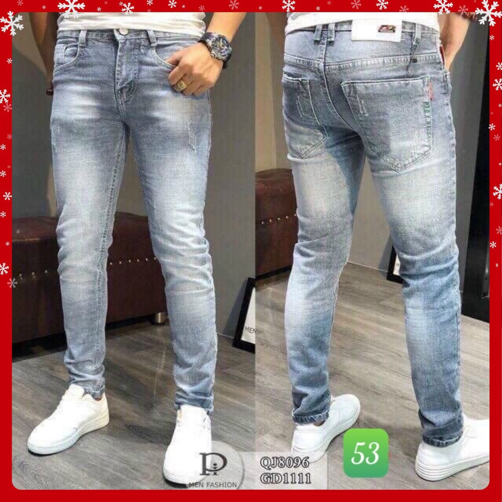 Quần jean nam 💥Freeship💥  Quần Jean Nam, Quần rin chất bò cao cấp Ống Đứng Dáng Cao Basic HA23