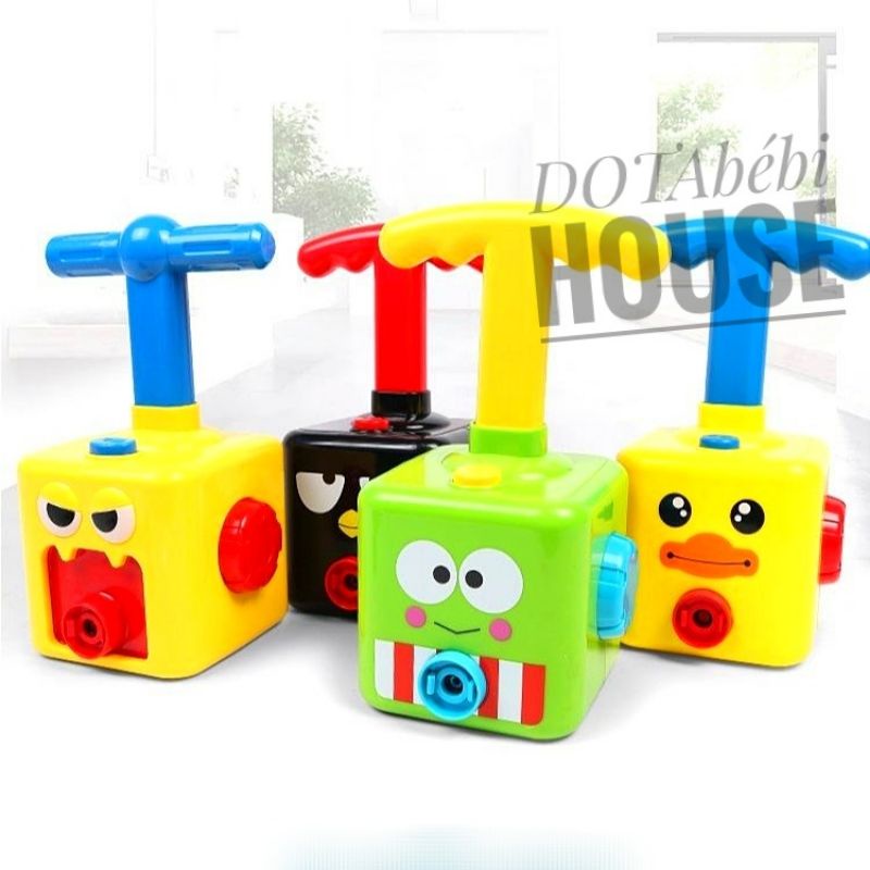 (Phiên bản mới nâng cấp Bay] Loại TO. Đồ chơi XE HƠI BƠM BONG BÓNG vui nhộn cho bé