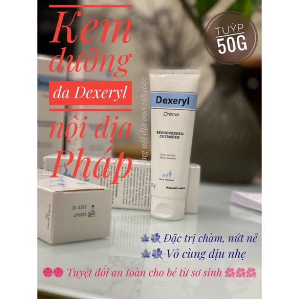 Kem dưỡng da Dexeryl - nội địa Pháp - tuýp 50g