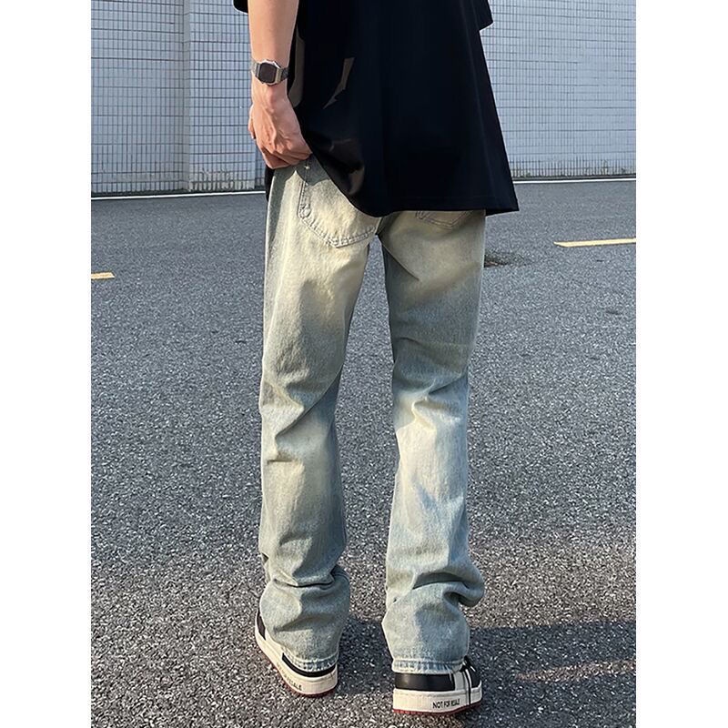 Quần jeans Dài Rách Gối Thời Trang Dành Cho Nam