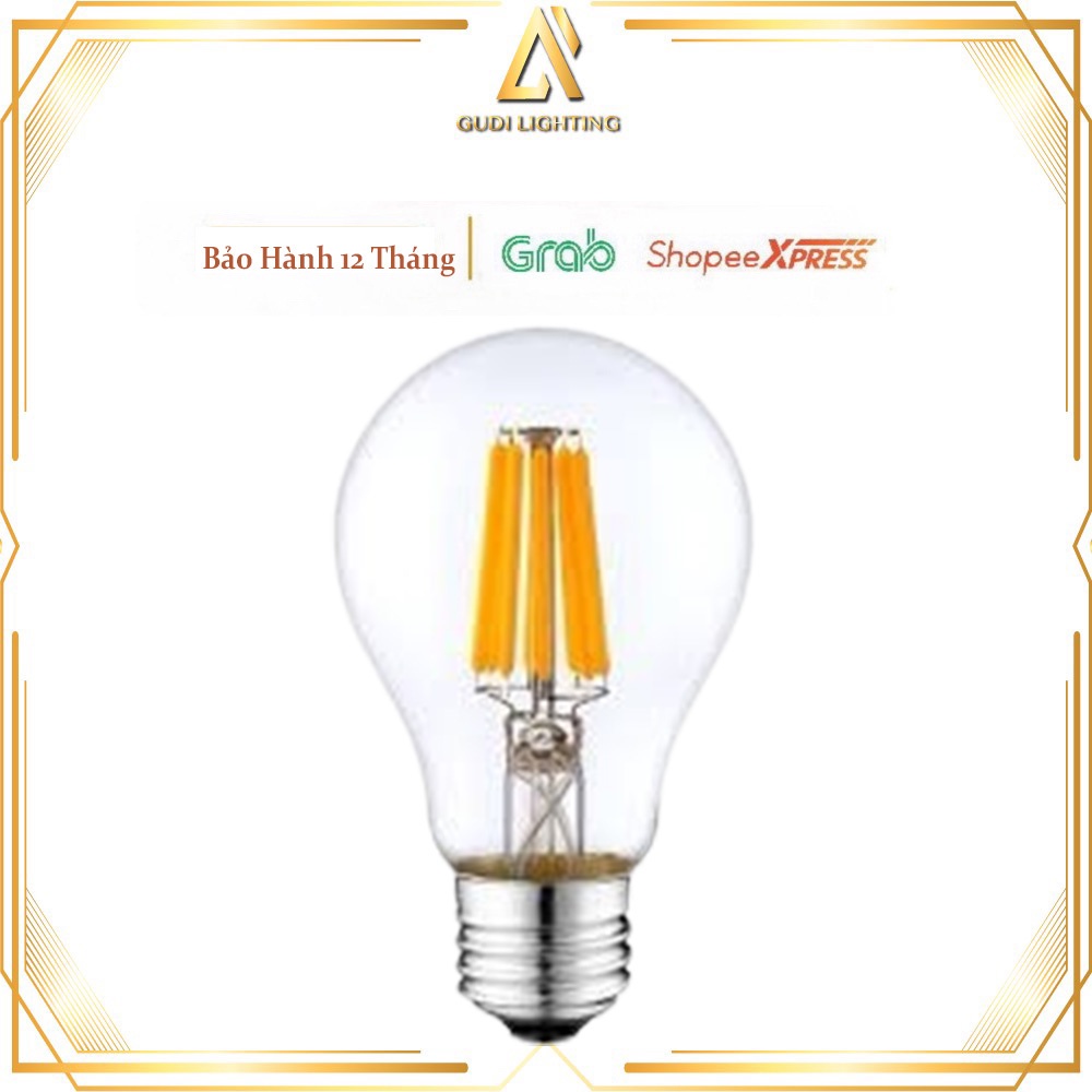 Đèn led Edison A60, đèn trang trí.