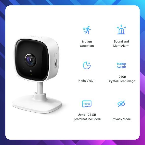 Camera IP Wifi TP-Link Tapo C100 Full HD, An Ninh cho Gia Đình (Chính Hãng TP-Link Việt Nam)