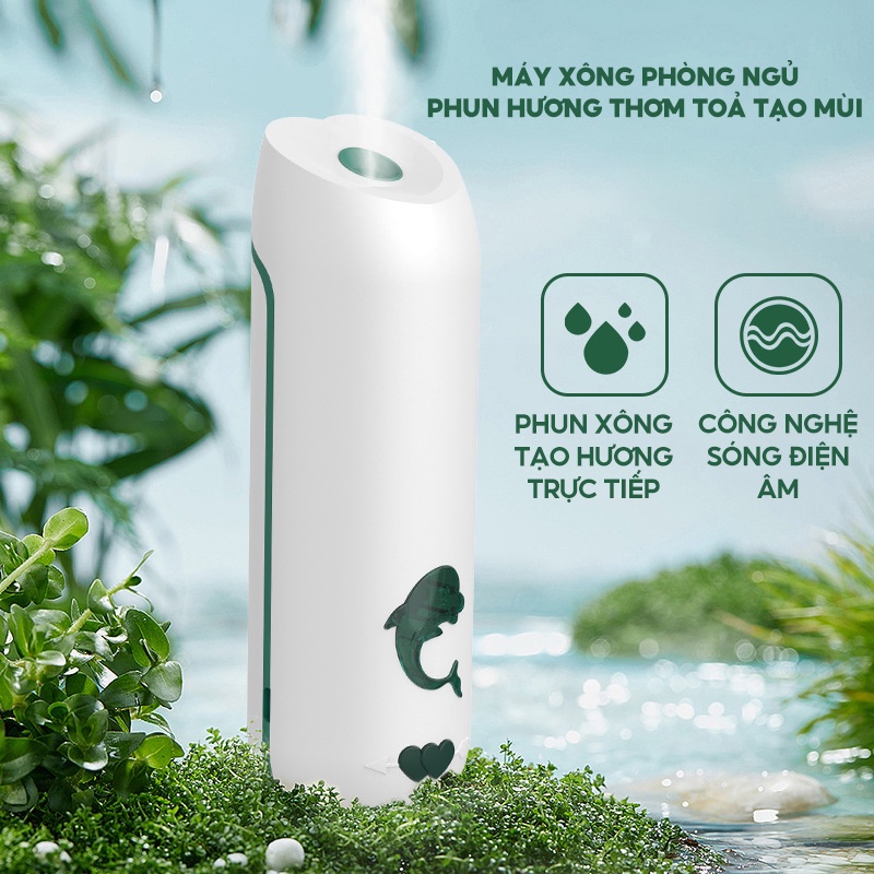 Máy Phun Xông Nước Hoa Khuyếch Tán Mùi Hương Phòng Ngủ Có Chức Năng Hẹn Giờ DZ-088