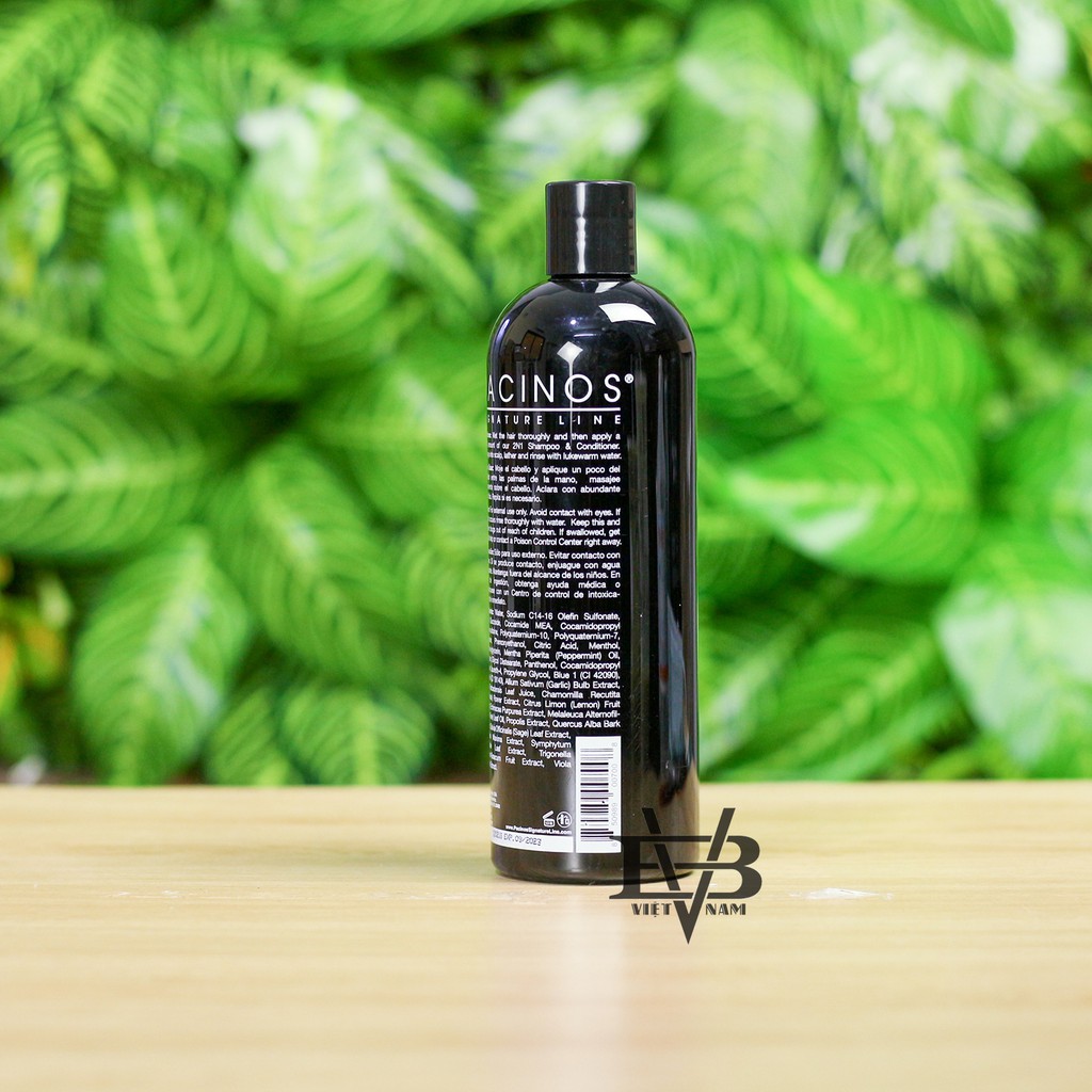Dầu gôi xả Pacinos 2 trong 1  - 2 N 1 Shampoo & Conditioner 473ml nhập khẩu chính hãng 100% USA