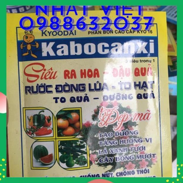 Phân bón kích thích ra hoa, tăng Ra hoa đậu quả , đậu trái KABOCANXI 18gr-VTNN NHẤT VIỆT