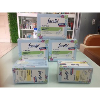 [Mẫu Mới ] Tampon Facelle  Của Đức 32 Cái Loại 5 Giọt Siêu Thấm ,Hút  ( Super Plus )