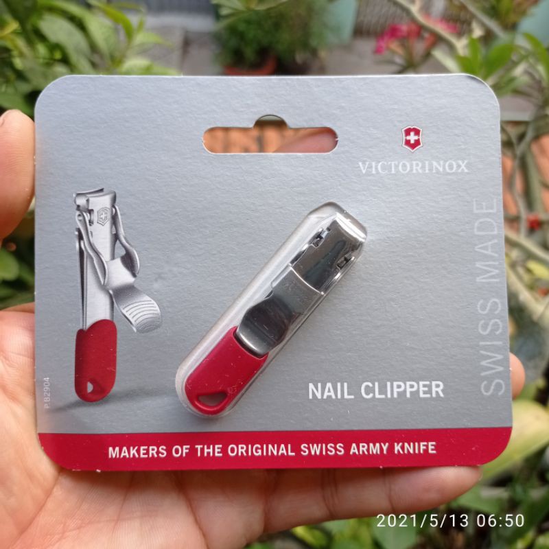 Bấm móng tay nhỏ gọn, treo móc khoá của Victorinox Thụy Sỹ ( Bản 2019).