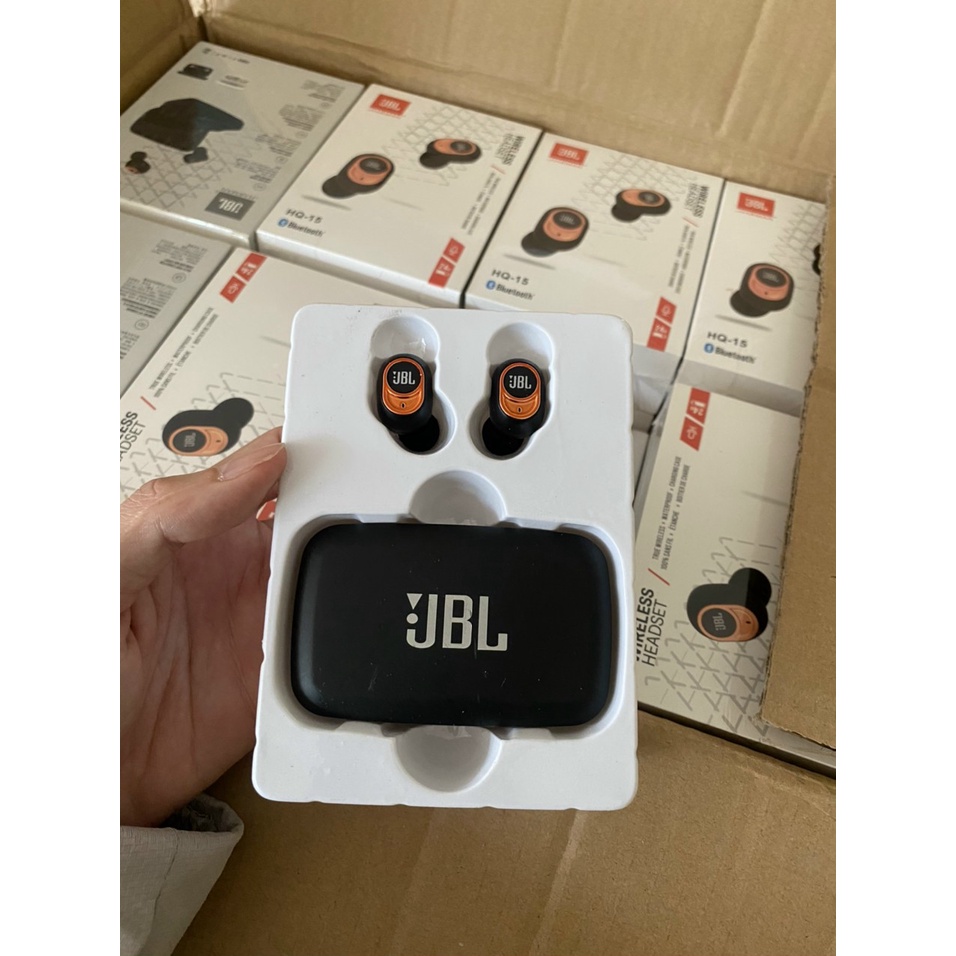 Tai nghe Bluetooth JBL HQ 15 hàng cao cấp bass-treble rõ ràng - Bảo Hành 3tháng