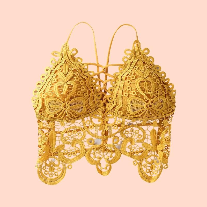Áo Lót Nữ Sexy Quyến Rũ SU Official, Áo Bikini Len Có Sản Mút 210