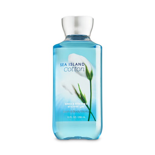 Sữa tắm Bath & Body Works Sea Island Cotton của Mỹ - Thể tích: 295 ml