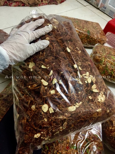 Khô heo bơ đen cháy tỏi 1.5kg | BigBuy360 - bigbuy360.vn