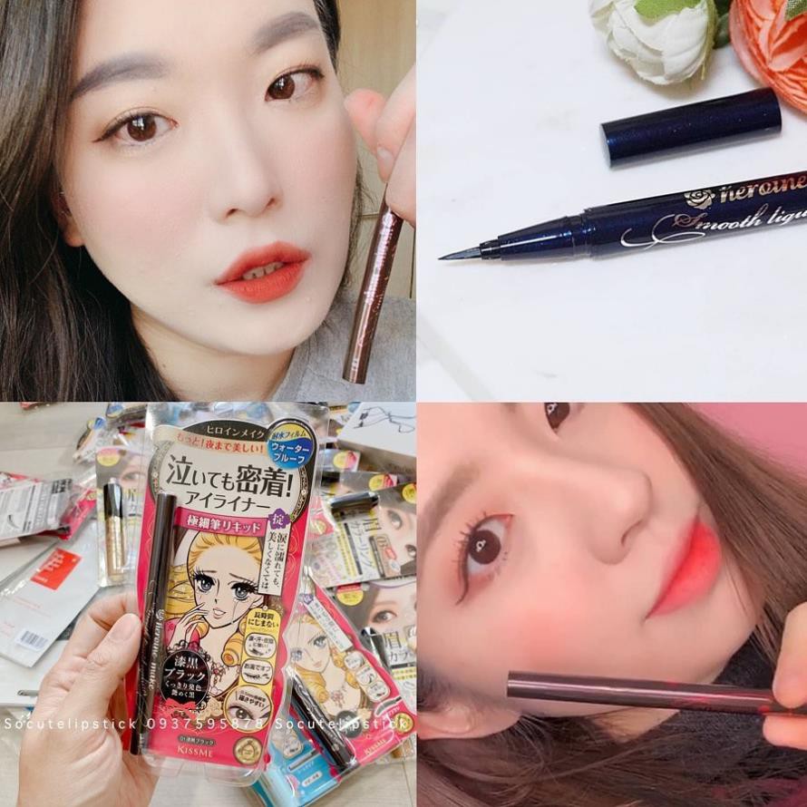 Kẻ Mắt Kiss Me Heroine Make Smooth Liquid Eyeliner