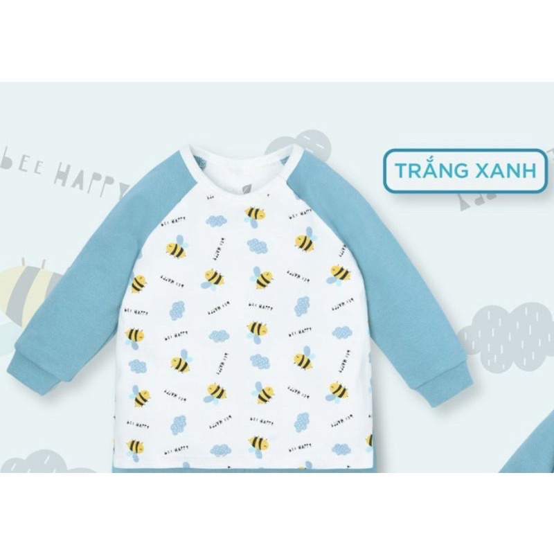 áo raglan bé trai lullaby (6m-4y)