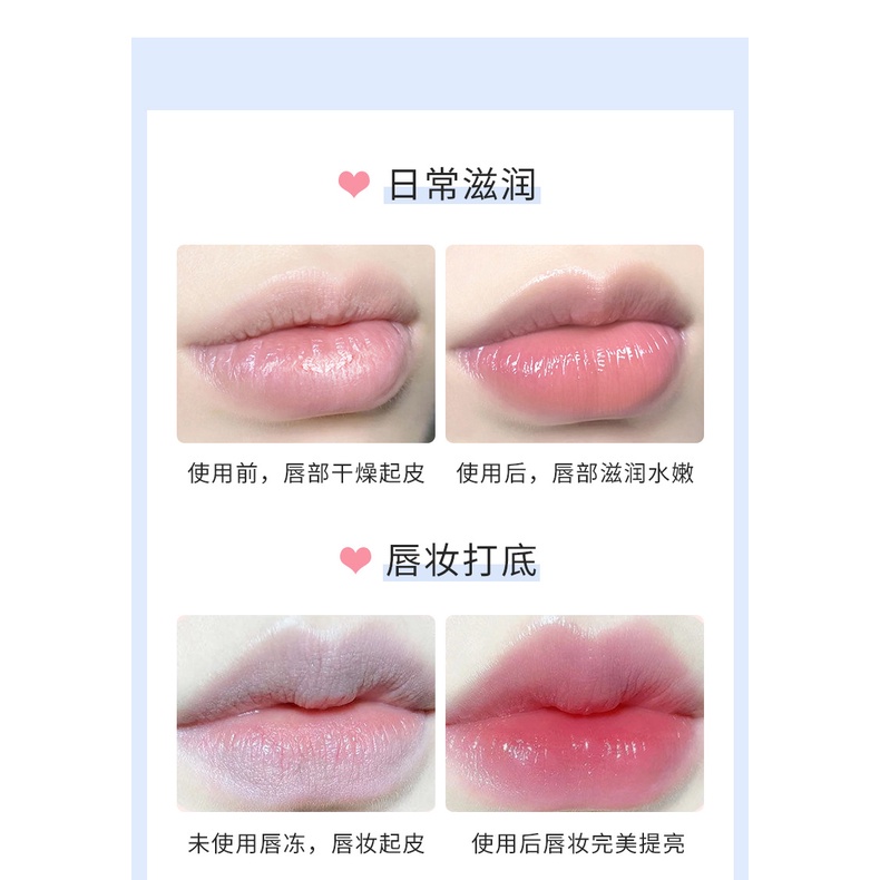 Cace Son Bóng Ánh Nhũ Dưỡng Ẩm Thiết Kế Vỏ Hình Gấu Dễ Thương