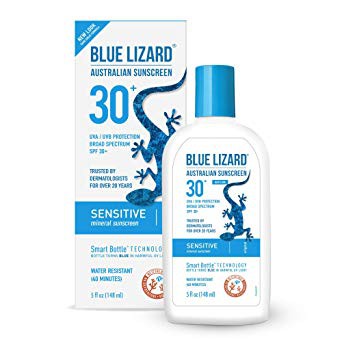 Kem chống nắng Blue Lizard FACE SENSITIVE BABY SPF30