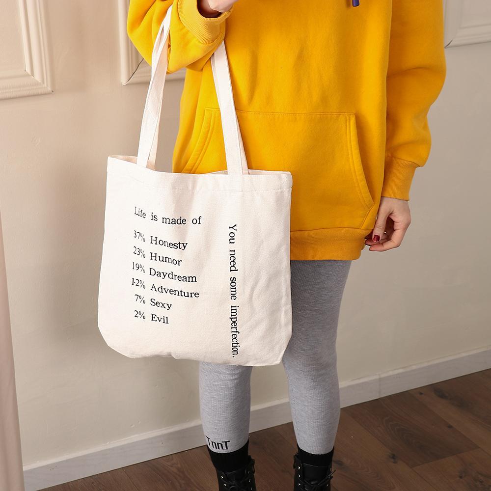 NEXTVN Túi Xách Nữ Vải Bố Có Khoá Kéo Thời Trang Xuân Thu