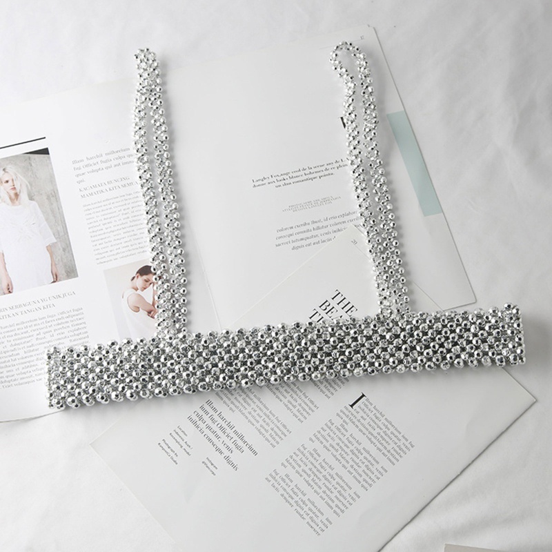 Áo Nịt Ngực Định Hình Eo Màu Đen Phong Cách Punk