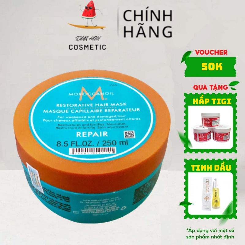Dầu Hấp Phục Hồi Tóc Moroccanoil Restorative Hair Mask | Chính Hãng | 250ML