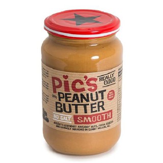Bơ đậu phộng mịn nhạt hiệu pic's lọ 380g