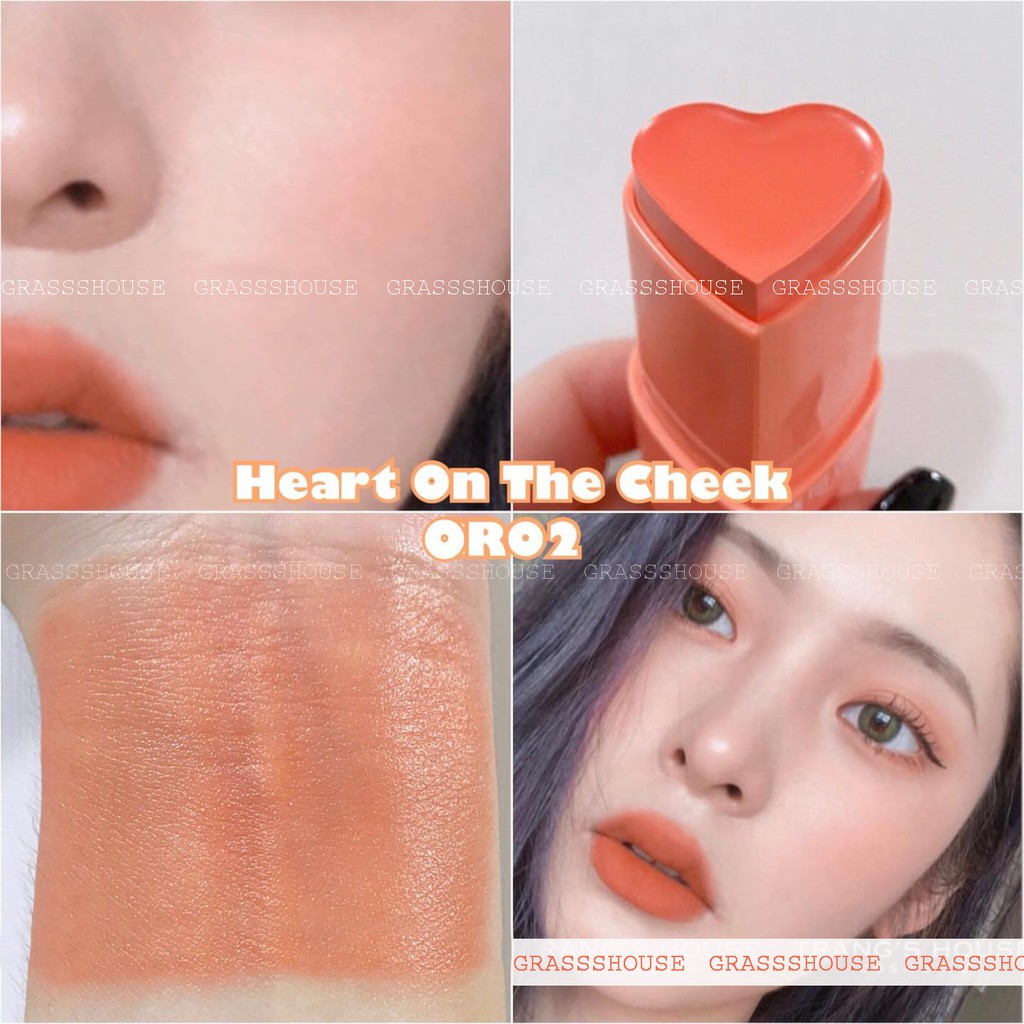 MÁ HỒNG A'PIEU HEART ON THE CHEEK | BigBuy360 - bigbuy360.vn