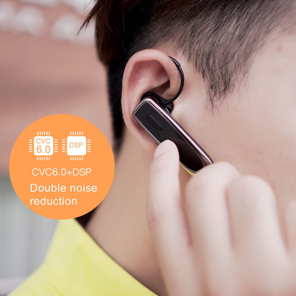 Tai nghe bluetooth nhét tai một bên K23 2022 NEW cao cấp | Mic 5.0, pin 260 mAh nghe nhạc lên đến 12h, đàm thoại 20h