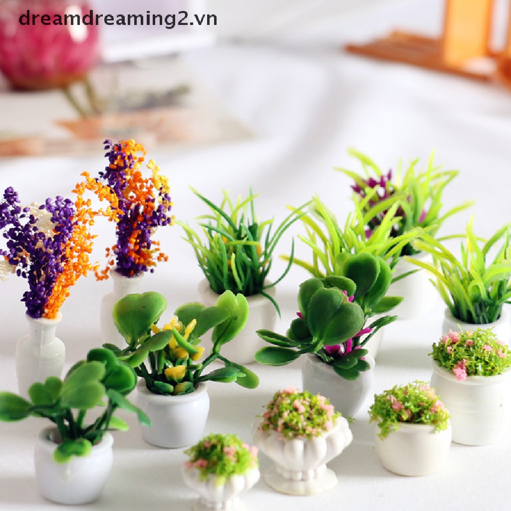 Nồi Nấu Ăn mini 2Vn Thân Thiện Với Môi Trường 12 Kiểu 1: 12 Trang Trí Nhà Búp Bê