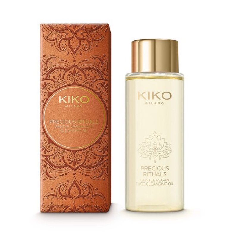 Dầu tẩy trang kiêm dưỡng ẩm chăm sóc da Kiko dòng Vegan 100ml