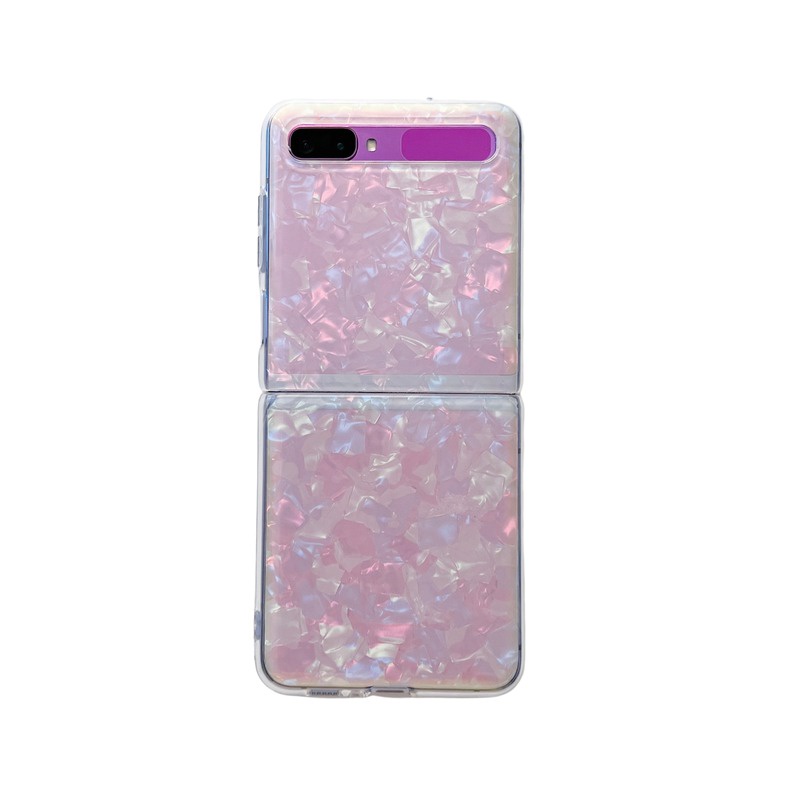 Ốp Điện Thoại Họa Tiết Vỏ Sò Cho Samsung Galaxy Z Flip 5G Flip 1 2 Flip2